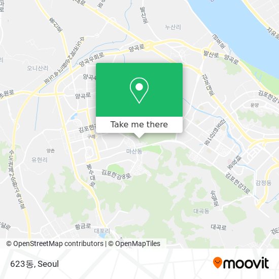 623동 map
