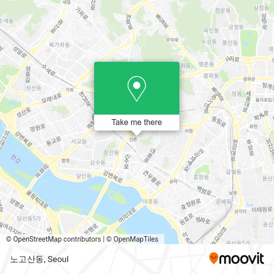 노고산동 map