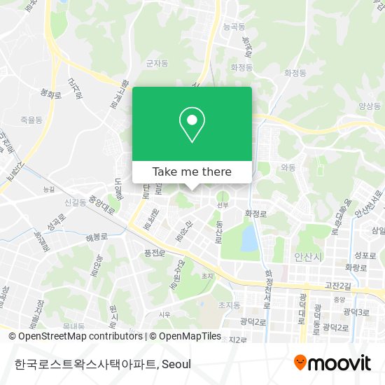 한국로스트왁스사택아파트 map