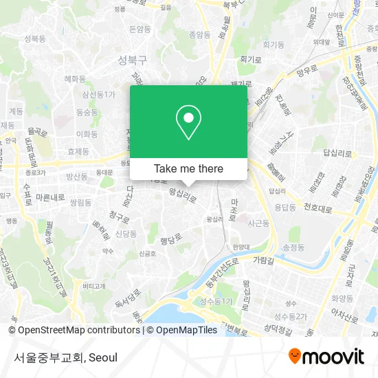 서울중부교회 map