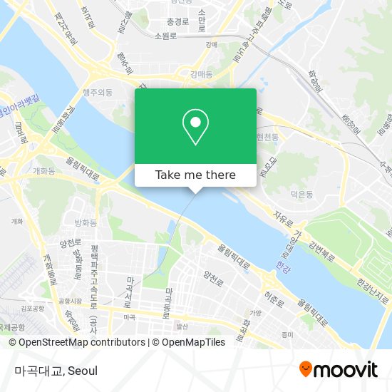 마곡대교 map