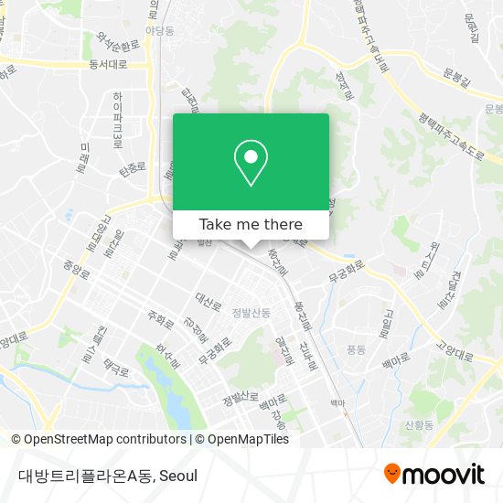 대방트리플라온A동 map