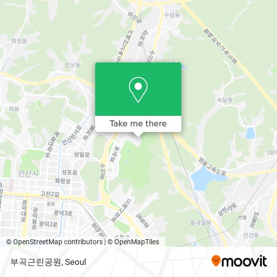 부곡근린공원 map