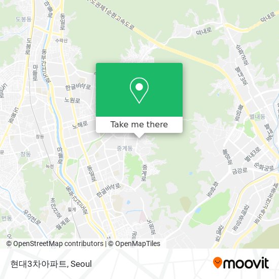 현대3차아파트 map