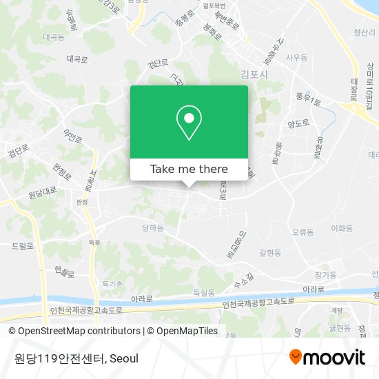 원당119안전센터 map
