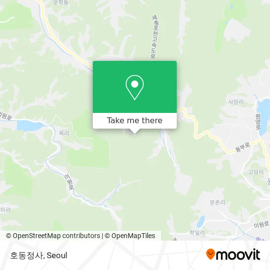 호동정사 map