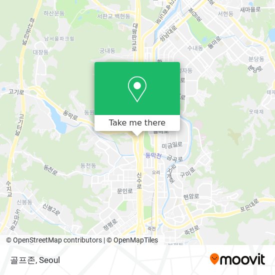 골프존 map