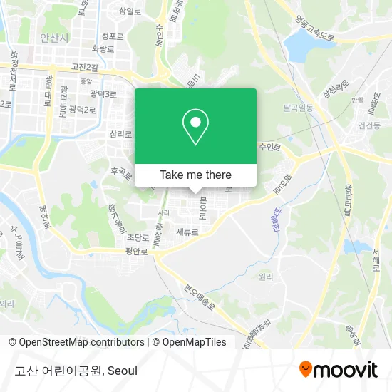 고산 어린이공원 map