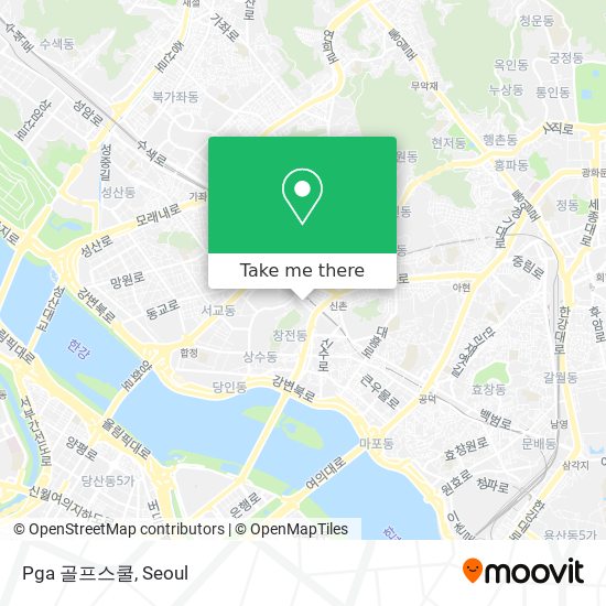 Pga 골프스쿨 map