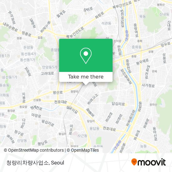 청량리차량사업소 map