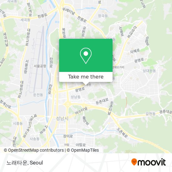 노래타운 map