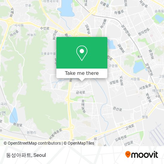 동성아파트 map