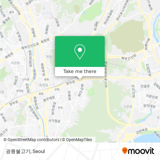 광릉불고기 map