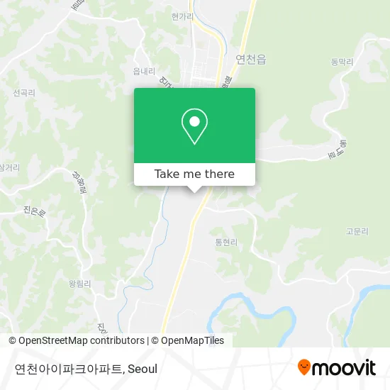 연천아이파크아파트 map