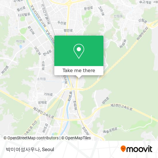 박미여성사우나 map