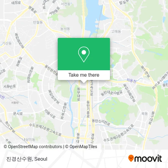 진경산수원 map
