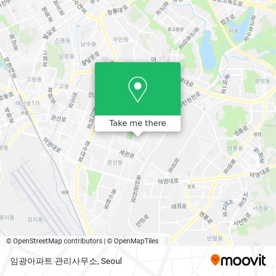임광아파트 관리사무소 map