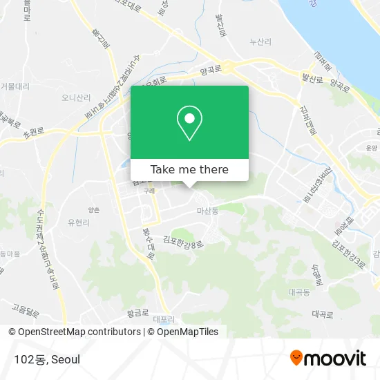 102동 map