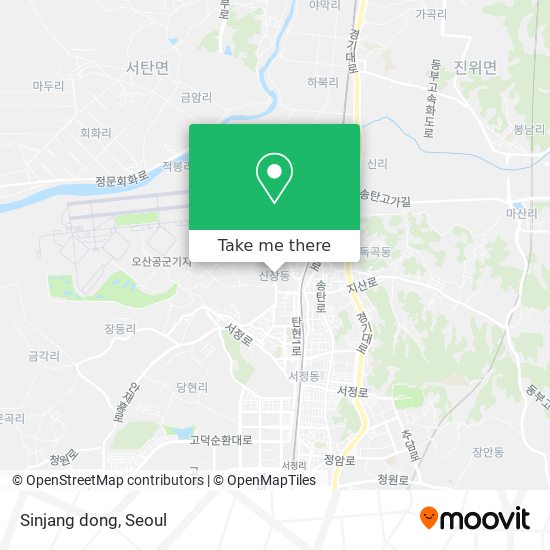 Sinjang dong map