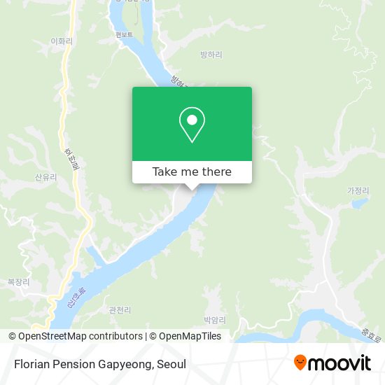 Florian Pension Gapyeong map