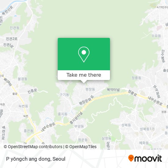 P yŏngch ang dong map