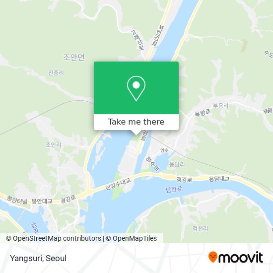 Yangsuri map