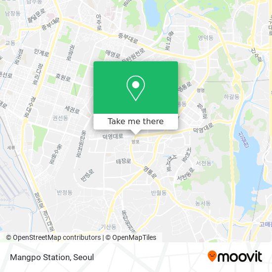 Mangpo Station map
