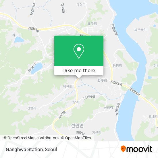 Ganghwa Station map