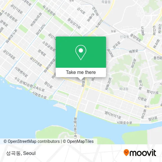 성곡동 map