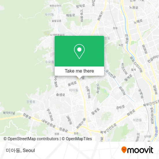 미아동 map