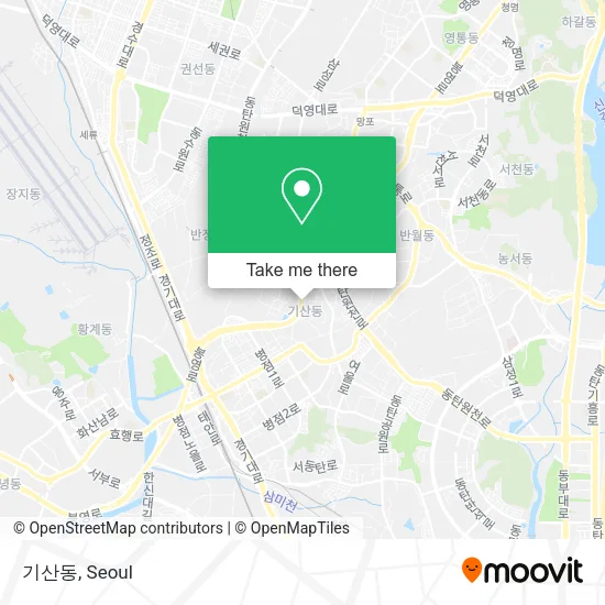 기산동 map