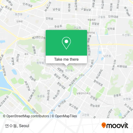 연수동 map