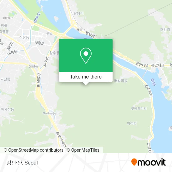 검단산 map