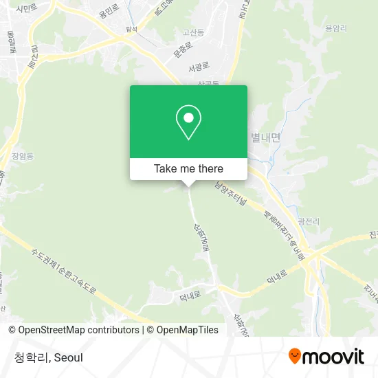 청학리 map