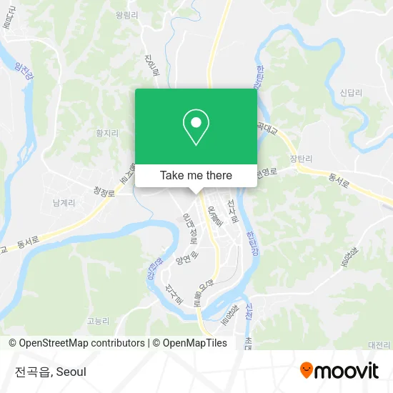전곡읍 map