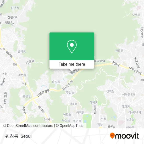 평창동 map