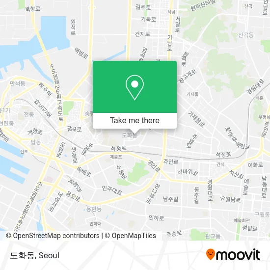 도화동 map