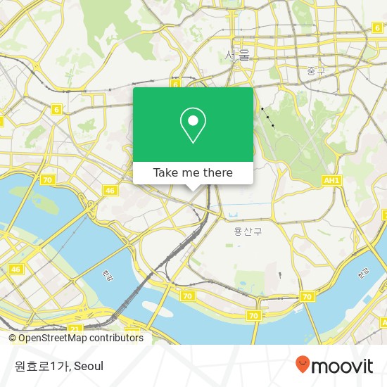 원효로1가 map