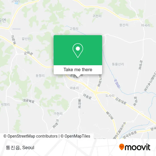 통진읍 map