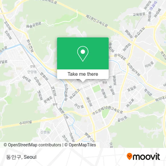 동안구 map
