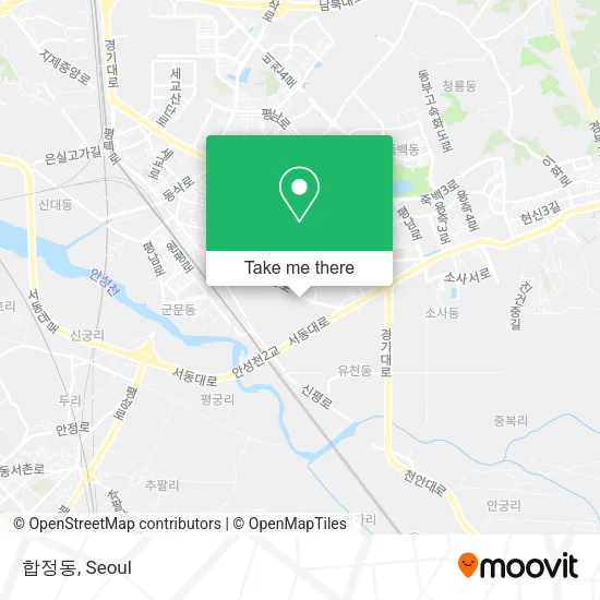 합정동 map