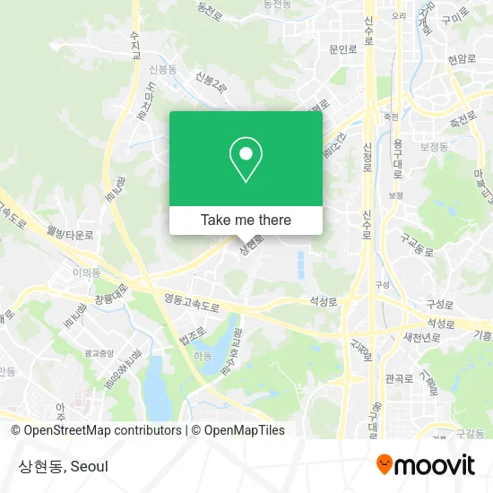 상현동 map