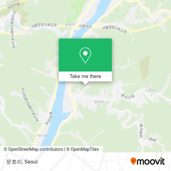 문호리 map