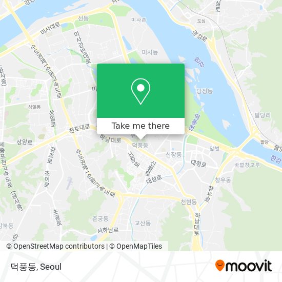 덕풍동 map