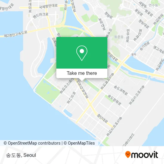 송도동 map