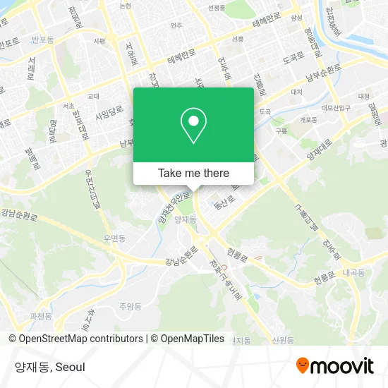 양재동 map