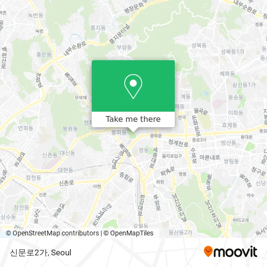 신문로2가 map