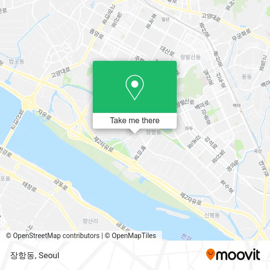 장항동 map