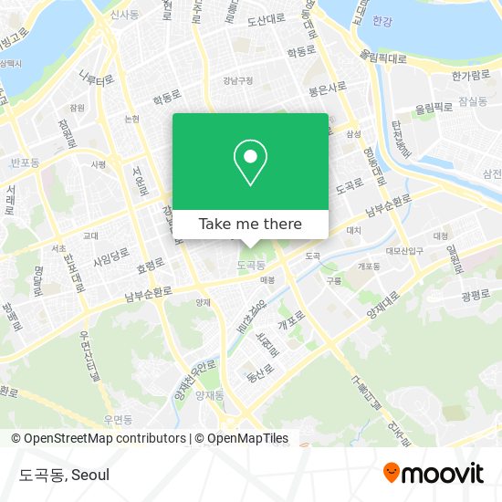 도곡동 map