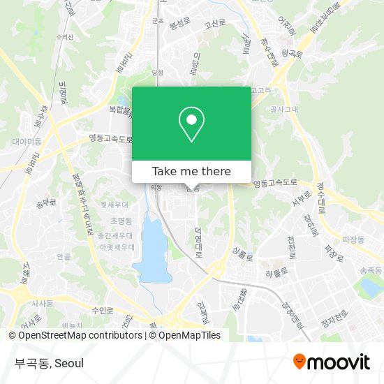 부곡동 map